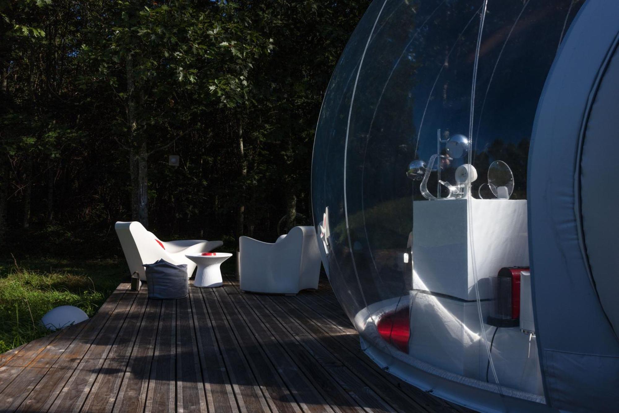 L Ost In Sensations -Hebergements Insolites Et Suites De Luxe Spa Sauna Piscine Foret Marcenais Extérieur photo